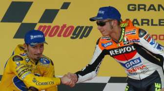 Susul Lorenzo, Mantan Rival Rossi Dapat Gelar Legenda MotoGP