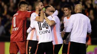 Valencia Lumat Madrid di Mestalla