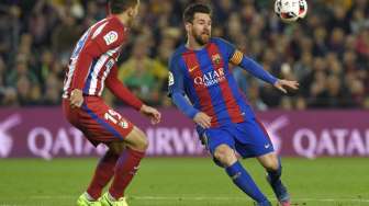 Permalukan Atletico, Barcelona Geser Posisi Real Madrid