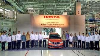 Dalam 14 Tahun, Honda Sudah Produksi Sejuta Mobil di Indonesia