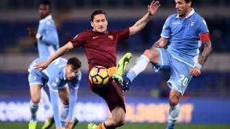 Totti Gagal Selamatkan Roma dari Amukan Lazio