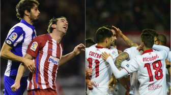 Sevilla Tempel Madrid, Atletico Gagal Raih Tiga Poin