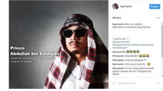 Gawat! Virus Jadi Pangeran Arab Melanda Pemuda Indonesia