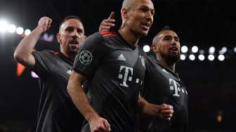 Arsenal Kembali 'Dibantai' Bayern, Madrid Bekuk Napoli