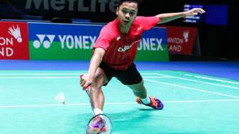 Menangi Duel Sesama Putra Indonesia, Anthony ke Babak Utama All England