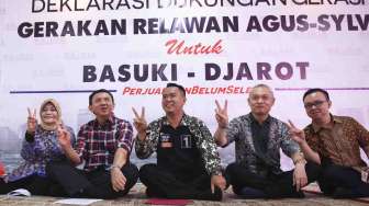 Relawan Agus-Silvy Dukung Ahok-Djarot