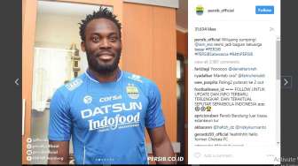 Heboh! Foto-foto Michael Essien Gabung Persib