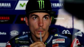 Lupakan Kejadian Austin, Vinales Fokus Rebut Posisi Rossi di Klasemen MotoGP