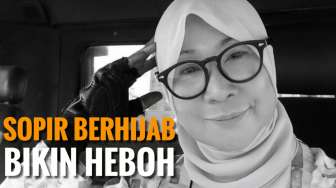 Sopir Berhijab Ini Bikin Heboh Netizen, Kenapa?