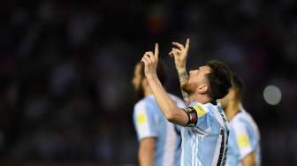 Gol Messi Bawa Argentina Hantam Cile