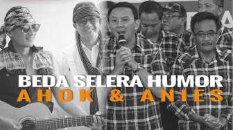 Beda Selera Humor Ahok dan Anies, Mana Lebih Lucu?