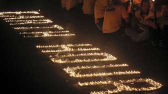 'Earth Hour' 2017, Jalan Protokol Jakarta Gelap Gulita