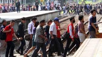 Jalur 10 Stasiun Manggarai Akan Ditutup Selama 45 Hari, Dimulai Besok