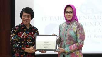 Peringatan 47 tahun pengabdian Kak Seto sebagai sahabat anak di aula Kementerian Pemberdayaan Perempuan dan Perlindungan Anak, Jakarta, Selasa (4/4/2017). [Suara.com/Oke Atmaja]