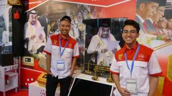 Duet Vidi Aldiano dan Vadi Akbar di Pameran Audio Jerman