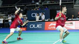 Lanjutkan Tren Positif, Kevin/Marcus ke Babak Kedua Singapura Open