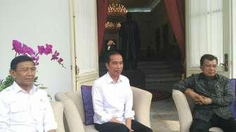 Malam Ini Jelang Pilkada, Jokowi Tidur di Istana Jakarta