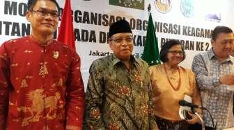 Kocak, Seloroh Kiai Said dan Din Syamsuddin di Depan Jokowi