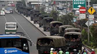 Jelang Pencoblosan, Ribuan Personel Polda Metro Bergerak ke TPS