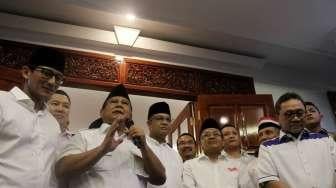 Prabowo Beri Keterangan Pers