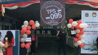 TPS di Lapas Pondok Bambu Seperti Suasana Ulang Tahun