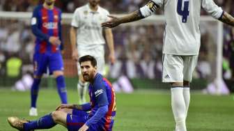 Madrid Kalah Gara-gara Ramos di Kartu Merah?