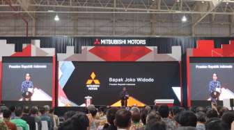 Presiden Jokowi Resmikan Pabrik Baru Mitsubishi di Indonesia