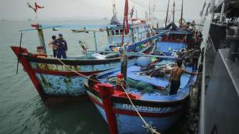 Penangkapan Ikan Ilegal, Kapal Asal Vietnam Ditangkap di Perairan Natuna
