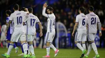 Madrid Pesta Gol di Kandang Deportivo La Coruna