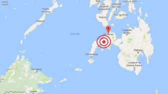 Pulau Mindanao Diguncang Gempa 7,1 SR