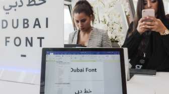 Microsoft Ciptakan "Dubai Font"