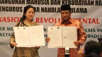 Menko PMK MOU dengan PBNU