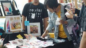 "Art Market Jakarta 7" Sentuh Hati Pengunjung