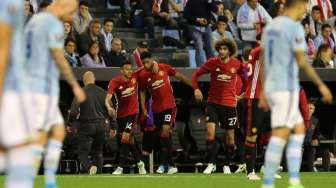 Gol Tunggal Rashford Bawa MU Tekuk Celta Vigo