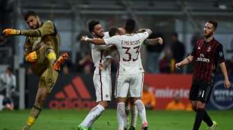 Bantai Milan di San Siro, Roma Kembali Bayangi Juventus