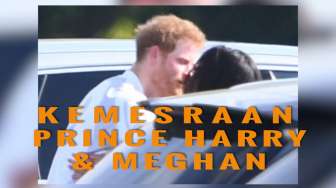 Momen Langka! Pangeran Harry Ciuman di Depan Umum