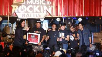 GHO$$ Raih Juara Kompetisi SuperMusic.ID Rockin Battle