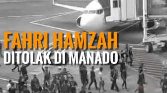 Tolak Fahri Hamzah di Manado, Massa Serbu Bandara Sam Ratulangi