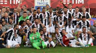 "Hattrick" Beruntun Piala Italia, Juventus Buka Kans "Treble Winners"