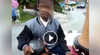 Viral! Polisi Papua Syok Lihat SIM Pelajar SMP Ini