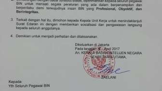 BIN Bantah Larang Pegawainya Berjenggot Dan Bercelana Cingkrang