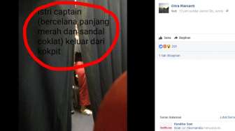 Heboh! Pilot Lion Air Bawa Masuk Istri-Anak ke Ruang Kokpit