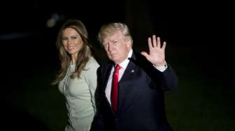 Donald Trump Positif Corona Bersama Istrinya, Melania