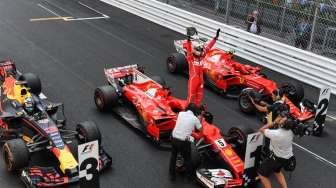 Juarai GP Monaco, Vettel Sudahi Puasa Podium Pertama Ferrari