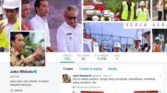 Jokowi Pemimpin Asia Tenggara dan Timur Terpopuler di Twitter