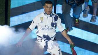 Ini Cara Ronaldo Rayakan Kemenangan Madrid di Liga Champions