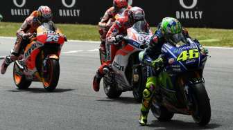 Gagal Naik Podium di Mugello, Rossi: Memalukan, Saya Sangat...