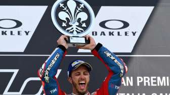 Unggul 4 Poin Atas Rossi, Dovizioso Mulai Incar Gelar Juara Dunia?