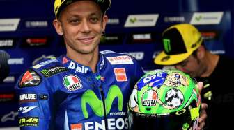 Ini Makna Desain Helm Spesial Rossi di MotoGP Italia