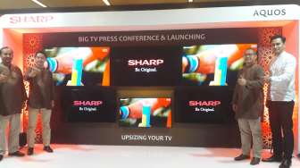 Kejar Target Penjualan, Sharp Rilis 3 TV Berlayar Lebar